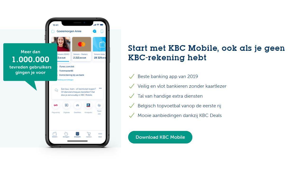 Verzekeringen raadplegen en regelen via KBC Mobile
